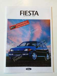 Verkaufsbroschüre Ford Fiesta MKIII - FORD Fiesta / Courier