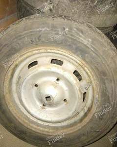 Wheels with tire for Peugeot 505 Phase 1 - PEUGEOT 505