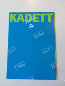 Opel Kadett D advertising brochure - OPEL Kadett (D)