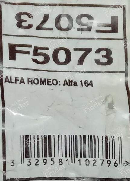 Pair of left and right rear hoses - ALFA ROMEO 164 - F5073- 2