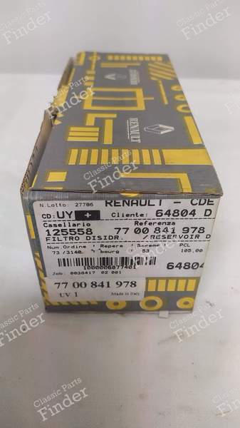 Lufttrockner / Entyhdratationsfilter für Klimaanlagen - RENAULT 21 (R21) - 77 00 841 978- 2