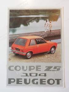 104 ZS advertising brochure - PEUGEOT 104 / 104 Z