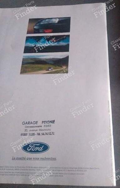 Vintage Ford Escort advertisement - FORD Escort / Orion (MK5 & 6) - 2