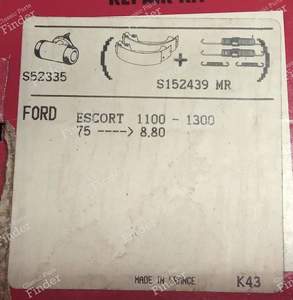 Bremsensatz hinten ford Escort 1,1 1,3 - FORD Escort (MK2) - S152140- thumb-1