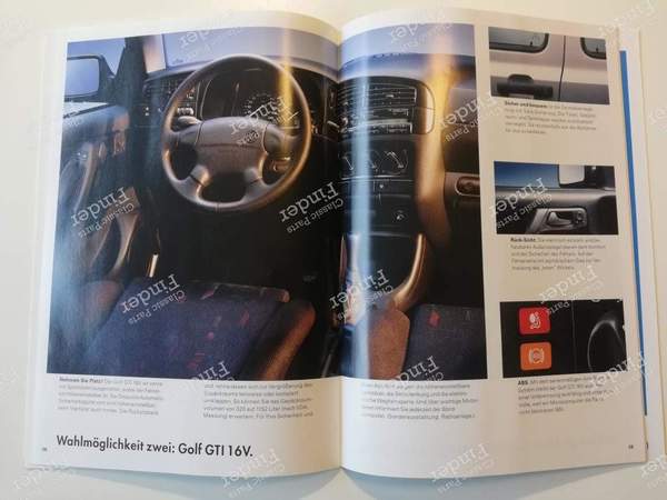 Golf 3 GTI commercial brochure - VOLKSWAGEN (VW) Golf III / Vento / Jetta - 515/1190.31.00- 5