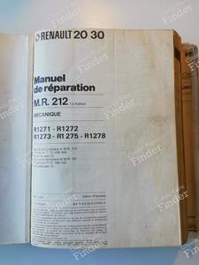M.R. 212 for R20 & R30 - RENAULT 20 / 30 (R20 / R30) - 7701444870- thumb-1