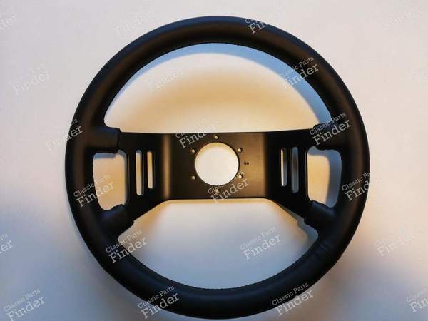 Superb leather sports steering wheel - RENAULT Fuego - 0