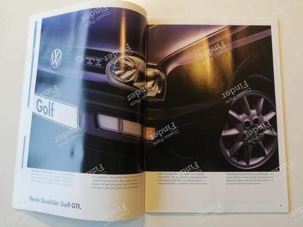Golf 3 GTI commercial brochure - VOLKSWAGEN (VW) Golf III / Vento / Jetta - 515/1190.31.00- 3