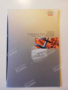 Equipment brochure - Audi A6 Avant and 4.2 Avant - AUDI 100/A6 (C4) - 733/1302.62.00- thumb-0