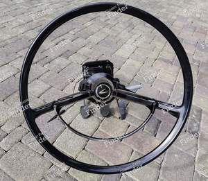 Complete steering column with steering wheel, according to photo - SIMCA 1300 / 1500 / 1301 / 1501 - thumb-0