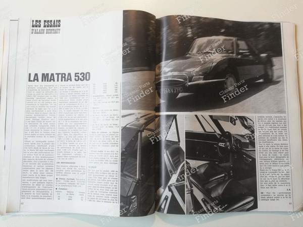 Revue 'moteurs' - 1969 Motor Show Special - RENAULT 8 / 10 (R8 / R10) - N° 75- 6