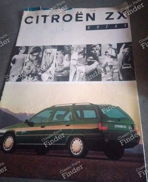 Vintage advertisement for Citroën ZX Break - CITROËN ZX - 0