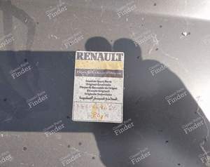 Front right fender for Renault 21 Phase 1 - RENAULT 21 (R21) - 7751464652- thumb-0