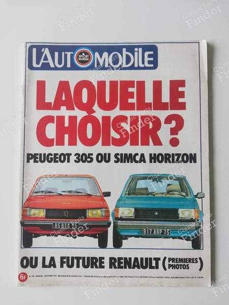 L'Automobile magazine - #378 (Dezember 1977) - PEUGEOT 305 - #378- 0