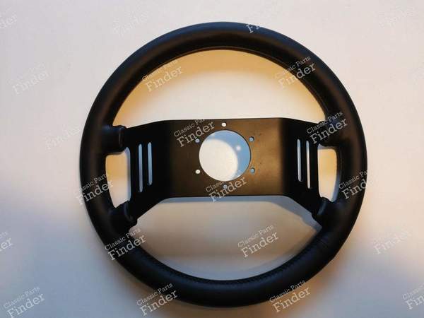 Superb leather sports steering wheel - RENAULT Fuego - 1